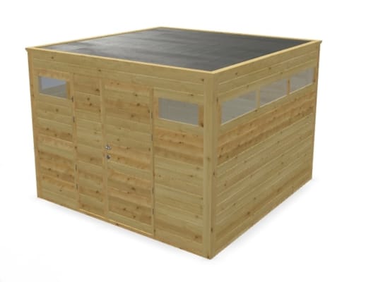 Chalet Cubo horizontal - 318 x 318 cm