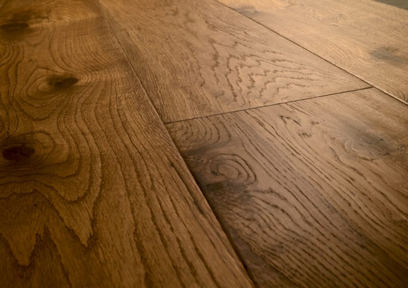 Parquet semi-massif Bennett & Jones - Chêne Hampton 23 - 15 x 220 x 2600 mm