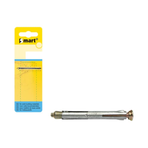 Cheville métallique pour châssis + capuchon brun M10x72 (4pcs)