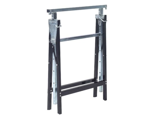 Tréteau en métal réglable de 80 à 130 cm