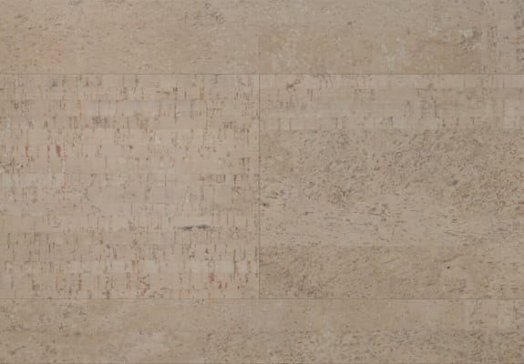 Revêtement de sol liège - ciment - 7 x 19 x 1225 mm