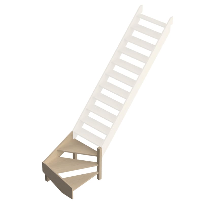 Jura - Sapin 1/4 tournant bas droit