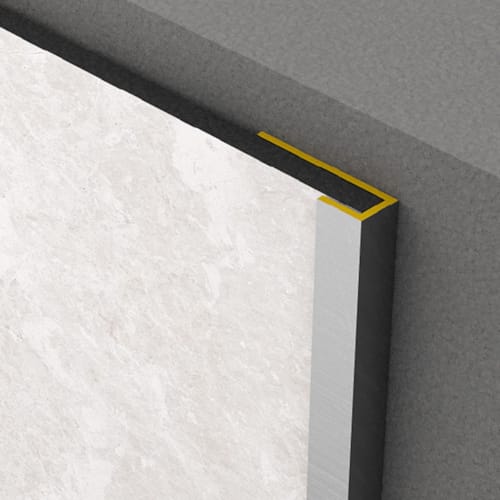 C-profile Rocko 2800 mm argent