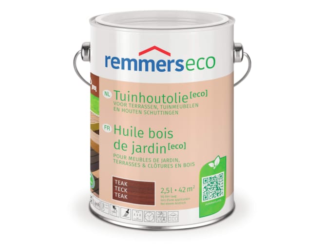Remmers Huile Bois De Jardin Eco 0,75 L - Teck