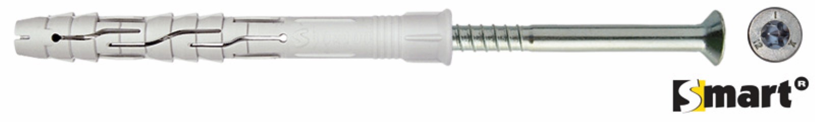 Cheville SMART pour chassis "RPT" TF 10 x 80 (2 pces)