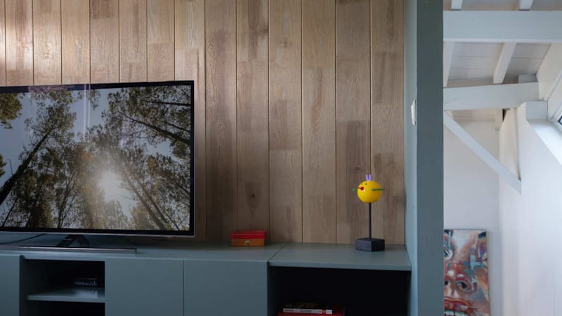 Lambris Verniland Pure Callao - Brut de sciage - Embruns - 18 x 165 x 2500 mm