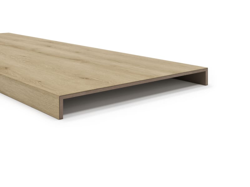 Marche double XXL - Maestro Steps Solid - Almond oak - 56 x 550 x 1500 mm