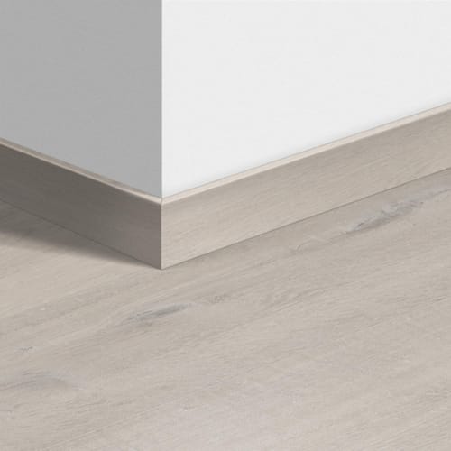Plinthe standard vinyle Quick-Step Livyn Chêne Coton Blush Blanc 40200 - 12 x 58 x 2400 mm