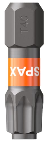 SPAX BIT T-STAR+ T40 - embout de vissage - 6,4x25 (1 pce)