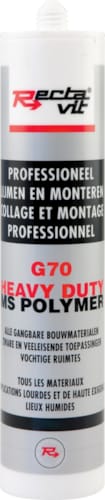 G70 Pro Heavy Duty - Colle de montage - 290 ml