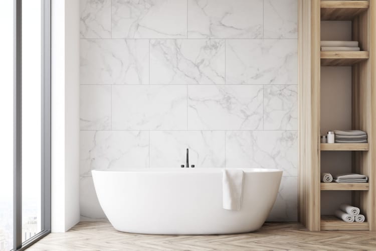 Lambris Dumawall+ Calacatta 37,5 x 65 cm