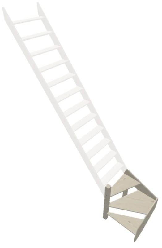 Cottage - Sapin Large 1/4 tournant gauche