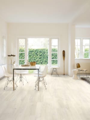 Parquet stratifié Quick-Step Creo - Chêne Charlotte blanc 3178 - 7 x 190 x 1200 mm