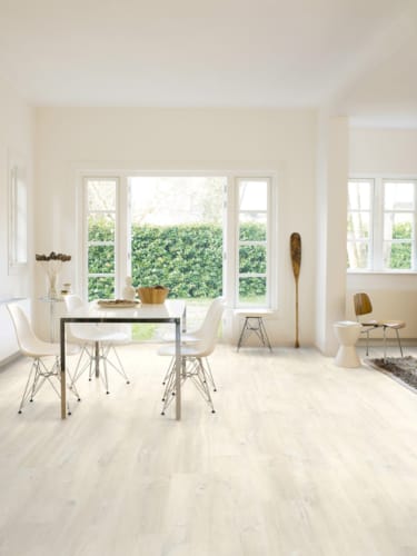 Parquet stratifié Quick-Step Creo - Chêne Charlotte blanc 3178 - 7 x 190 x 1200 mm
