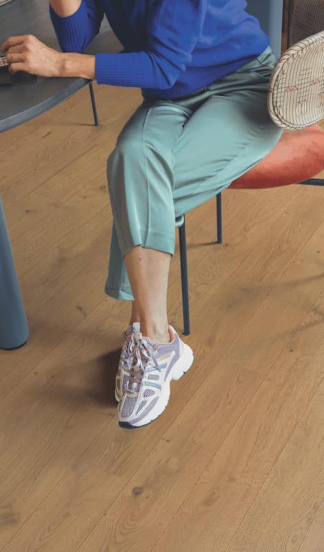 Quick-Step parquet Amato - Chêne châtaigne foncé extra mat 7446 - 13 x 145 x 1820 mm