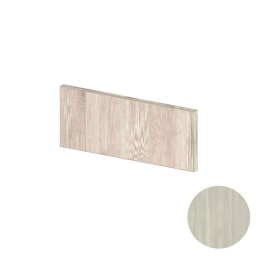 MOKI ESPACE face tiroir meuble orme argenté 400 x 155 mm