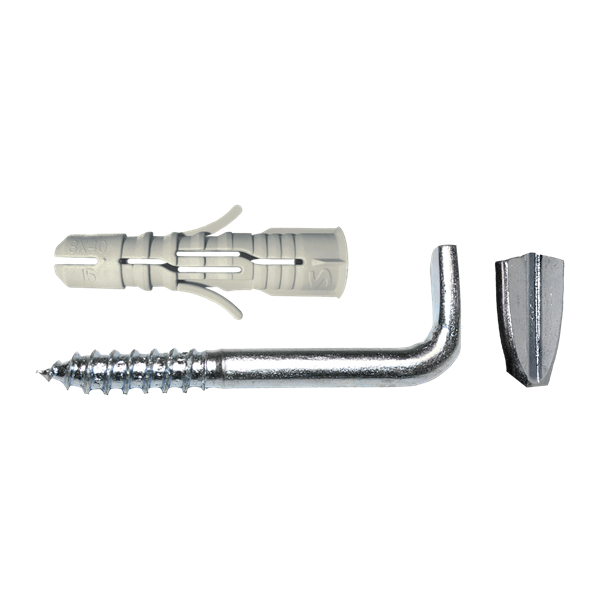 Cheville SMART + gond à vis/fente - 8 x 40 NZN (4 pces)