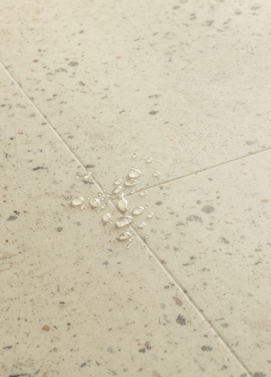 Quick-Step vinyle Livyn Alpha Vinyl Illume - Béton galet 40276 - 6 x 428 x 856 mm