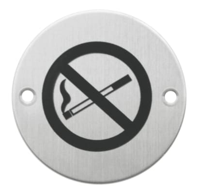 Pictogramme rond interdiction de fumer