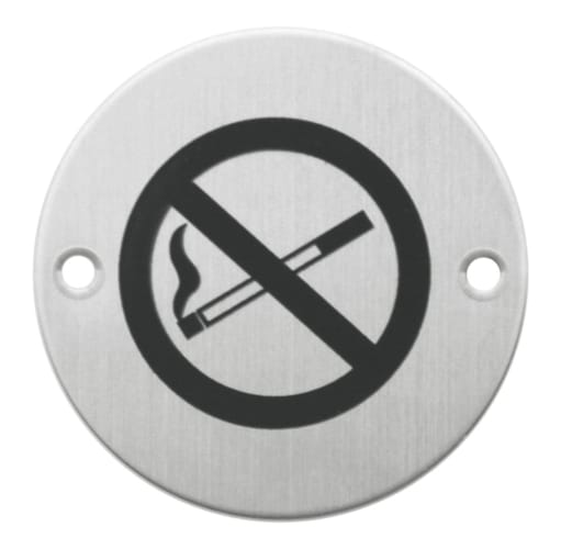 Pictogramme rond interdiction de fumer