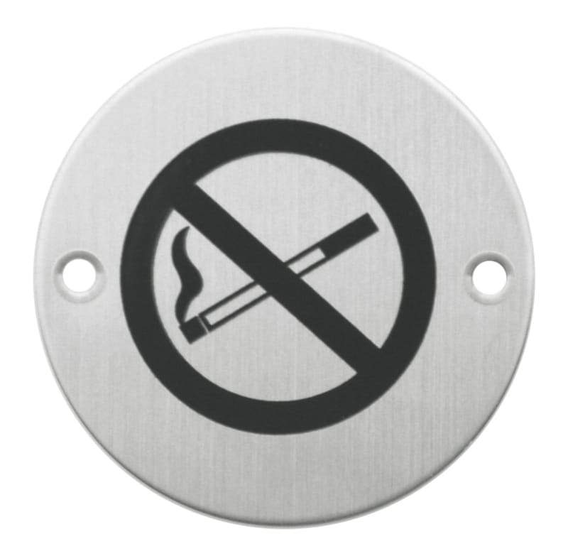 Pictogramme rond interdiction de fumer