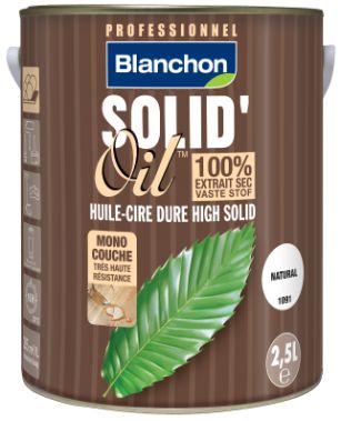 Blanchon Solid'oil - 2,5 L - Naturel