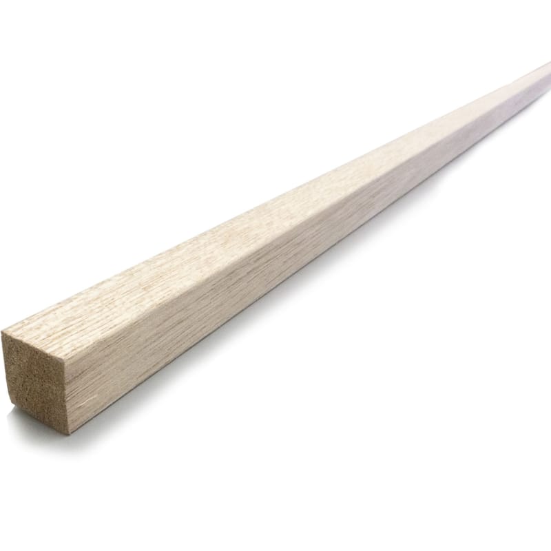 Listel meranti 15x17 longueur 2m15 pour porte cf 30'