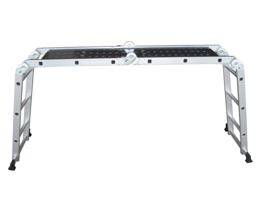 Escabelle pliante avec stabilisateur et plateforme