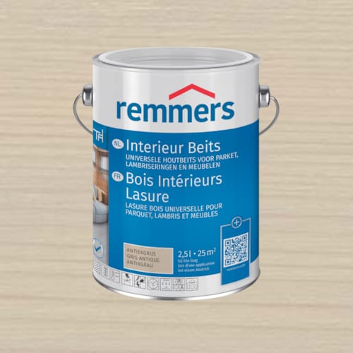 Remmers lasure bois intérieurs - gris antique - 2,5L