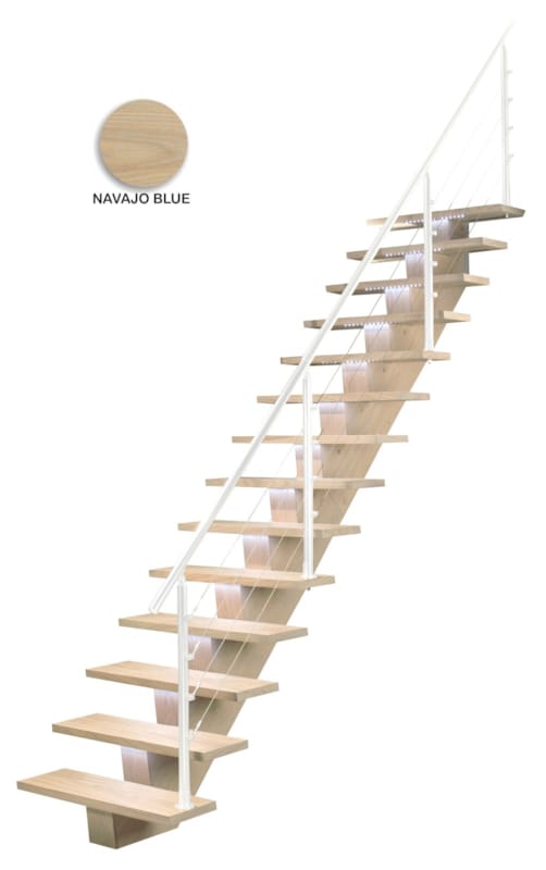 Kalea - Chêne droit - Navajo blue