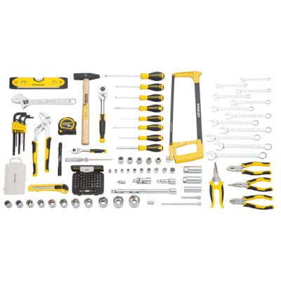 Stanley coffret complet d'outils 142 pièces