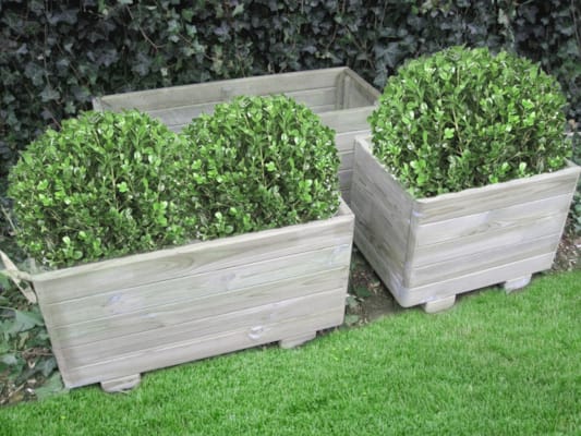 Bac à fleurs - Modern 75x40x40 cm