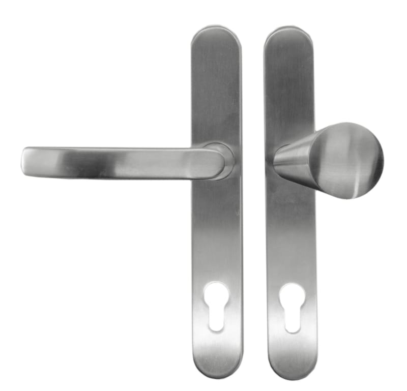 Garniture de securite HDD beq.+bouton inox plus 92mm