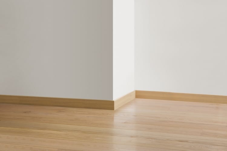 Quick-Step plinthe parquet - Chêne fumé Havane mat 1354 - 16 x 80 x 2400 mm