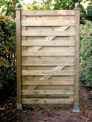 Porte de jardin en bois Kent 1m80 x 1m
