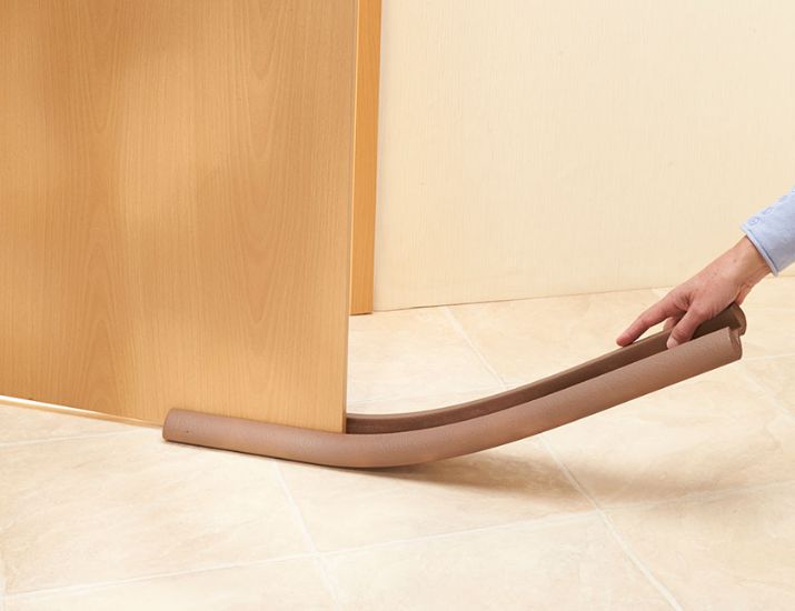Boudin isolation bas de porte - Brun