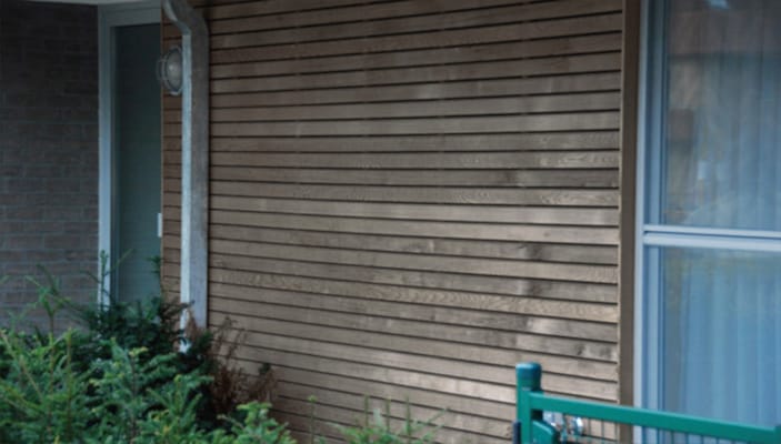 Bardage mélèze parallelo - Gris silex - 21 x 70 x 4000 mm