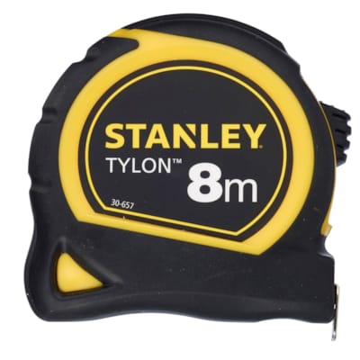 Mètre ruban Stanley Tylon 8m - 25mm