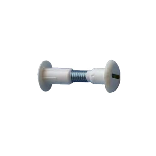 10 Jeux de Vis D'Assemblage 37 à 44 mm - blanc