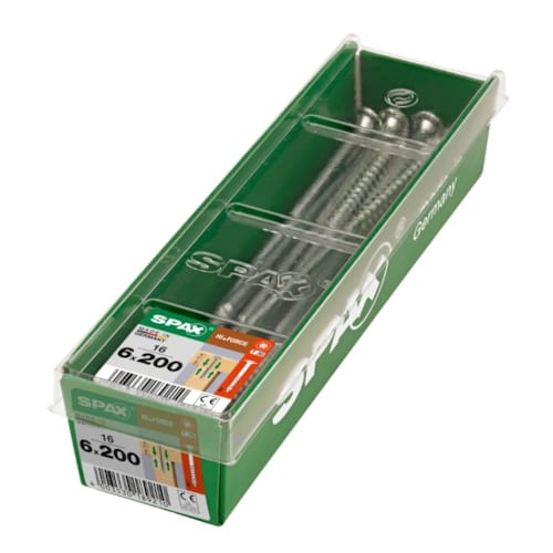 SPAX vis HI.FORCE WIROX - 6x200 L (bte 16 pces)