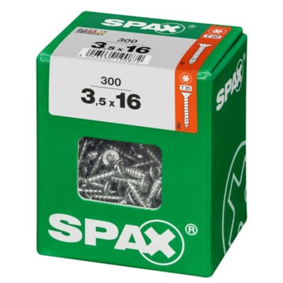 SPAX vis T-STAR+ WIROX - 3,5x16 L (boite 300 pces)