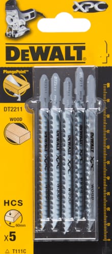Stanley 5 Lames Scie XPC HCS 100x8x60 mm - T111C