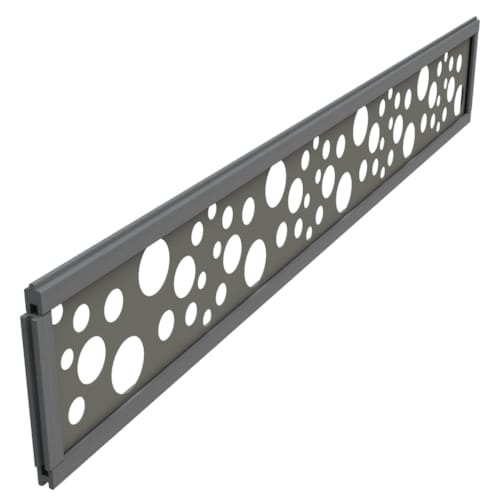 Duofuse Kit Deco Bubbles en Aluminium Laqué 300x6x2000 mm