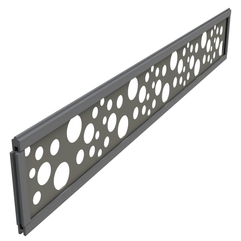 Duofuse Kit Deco Bubbles en Aluminium Laqué 300x6x2000 mm