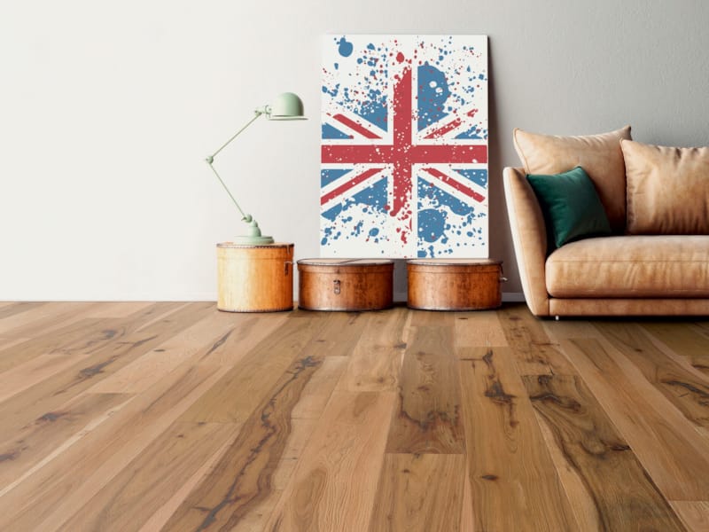 Parquet semi-massif Bennett & Jones - Chêne Smithfield 1 - 14 x 190 x 1900 mm