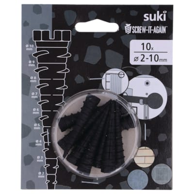 Suki cheville réparation pierre - Ø 2 - 10 x 53 mm - 10 pces