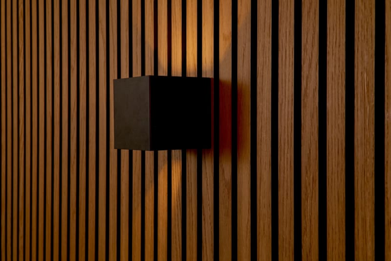 Ter Hürne SilentDesign LivingWall - Eirik Cube - Lampe murale carrée