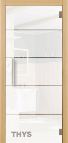 Thys porte Thytan - Va-et-vient - Verre design 1510 - 2010 x 780 mm