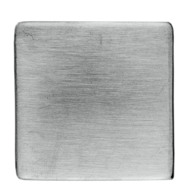 Rosace aveugle square shape inox plus