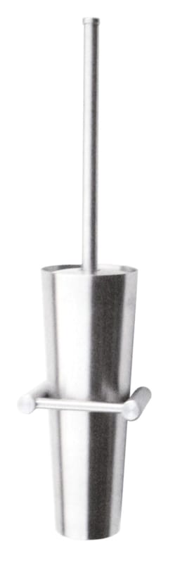 Brosse WC et support pour salle de bain - Inox